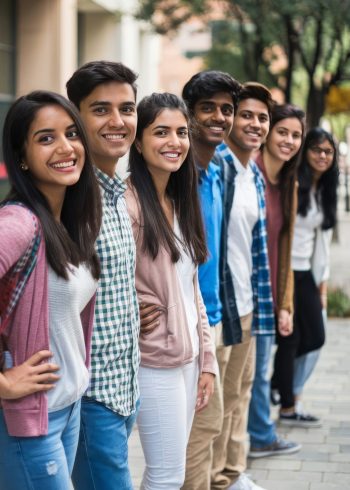 cheerful-indian-asian-young-group-college-students
